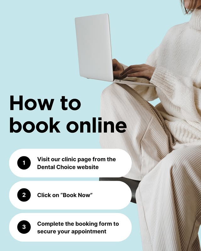 steps to book your appointment