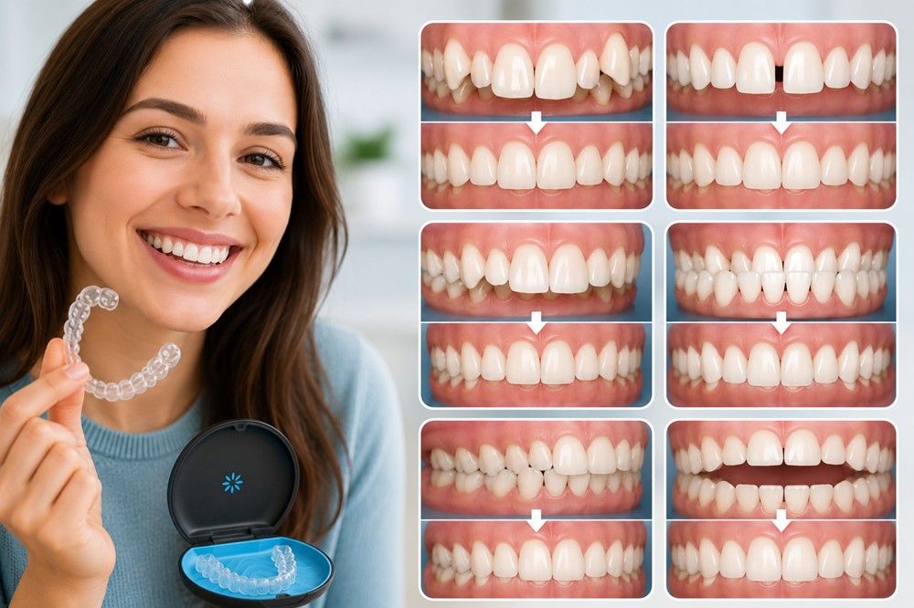 What Teeth Issues Can Invisalign Fix
